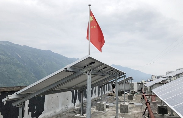 巫山縣縣政府10kw光伏并網(wǎng)發(fā)電系統案例