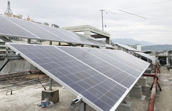 巫山縣縣政府10kw光伏并網(wǎng)發(fā)電系統案例