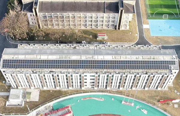 成都東軟學(xué)院屋頂光伏項目
